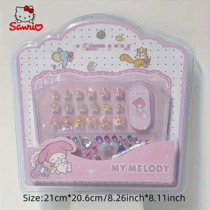 Sanrio Series Nail Stickers with Adhesive 3D Three-Dimensional Nail Stickers