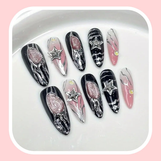 European And American Spice 3D Nails