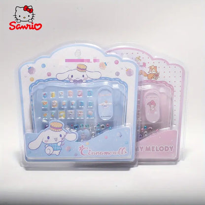 Sanrio Series Nail Stickers with Adhesive 3D Three-Dimensional Nail Stickers