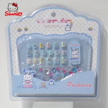 Sanrio Series Nail Stickers with Adhesive 3D Three-Dimensional Nail Stickers