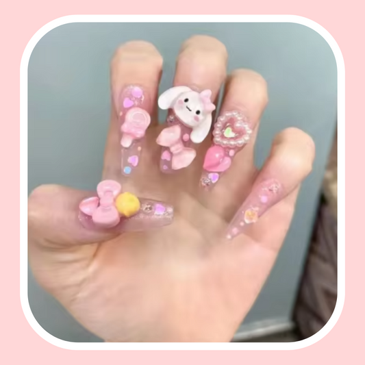 Sanrio Bloom Nails