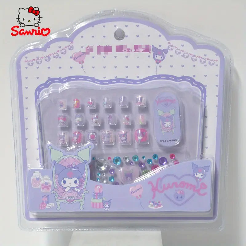 Sanrio Series Nail Stickers with Adhesive 3D Three-Dimensional Nail Stickers