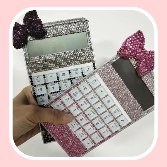 Luxury Bow Electronic Calculator.