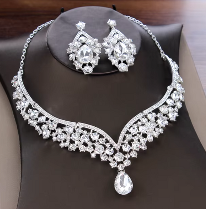 Crystal Bridal Jewelry Set